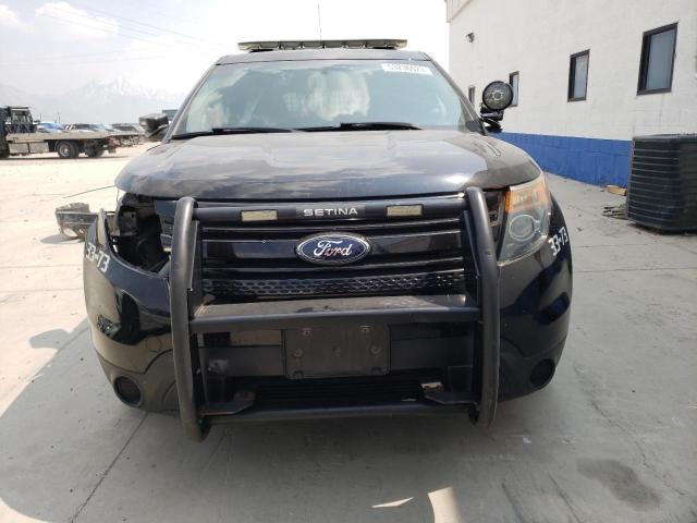 1FM5K8AR4EGC02085 - 2014 FORD EXPLORER POLICE INTERCEPTOR BLACK photo 5