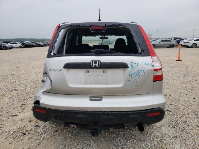 3CZRE38389G703793 - 2009 HONDA CR-V LX SILVER photo 6