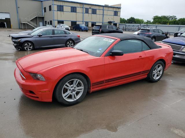 1ZVBP8EM4D5227213 - 2013 FORD MUSTANG RED photo 1