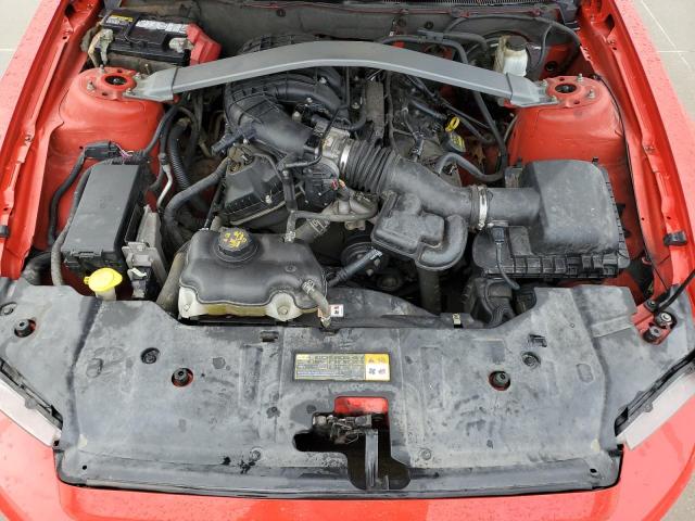 1ZVBP8EM4D5227213 - 2013 FORD MUSTANG RED photo 11