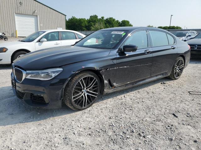 WBA7F2C51GG420235 - 2016 BMW 750 XI BLACK photo 1