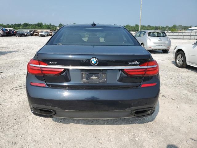 WBA7F2C51GG420235 - 2016 BMW 750 XI BLACK photo 6