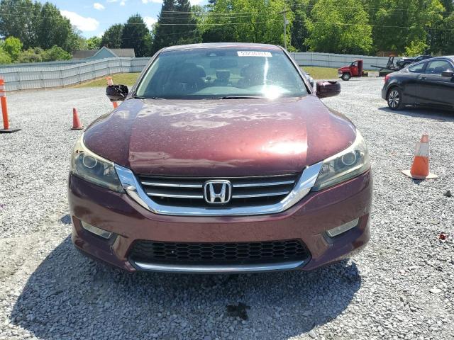 1HGCR2F87DA201018 - 2013 HONDA ACCORD EXL MAROON photo 5