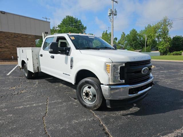 1FD8W3HT6KED48212 - 2019 FORD F350 SUPER DUTY WHITE photo 1