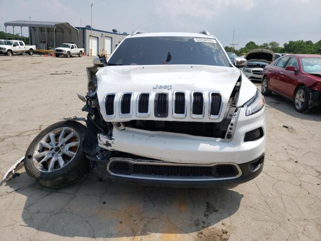 1C4PJLDB8GW184054 - 2016 JEEP CHEROKEE LIMITED WHITE photo 5