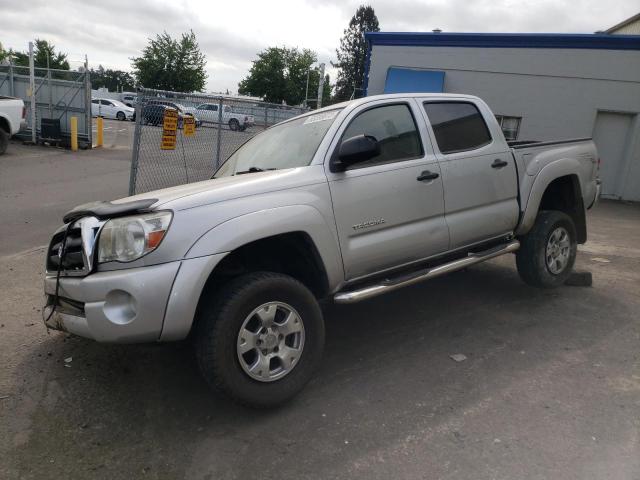 5TEJU62N27Z418266 - 2007 TOYOTA TACOMA DOUBLE CAB PRERUNNER SILVER photo 1