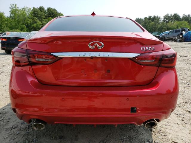 JN1FV7AR7LM660571 - 2020 INFINITI Q50 RED SPORT 400 RED photo 6