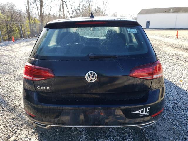 3VWG57AU0MM005435 - 2021 VOLKSWAGEN GOLF BLACK photo 6