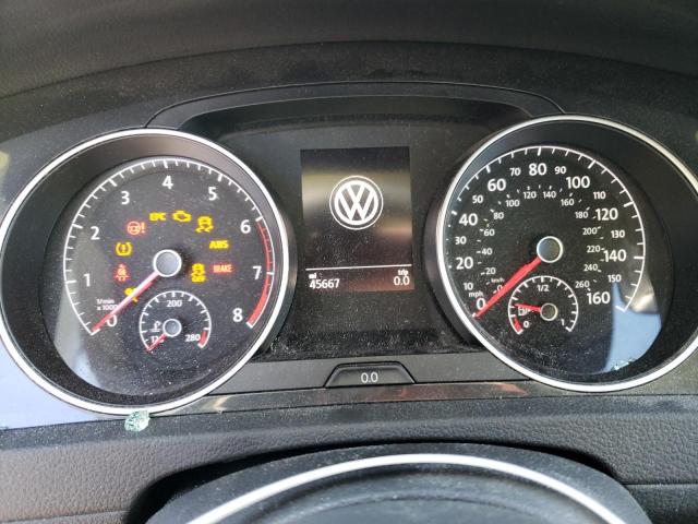 3VWG57AU0MM005435 - 2021 VOLKSWAGEN GOLF BLACK photo 9