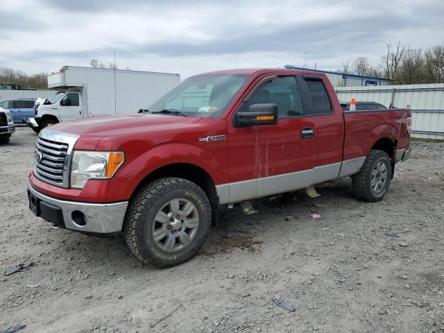 1FTFX1EV4AFA54707 - 2010 FORD F150 SUPER CAB RED photo 1