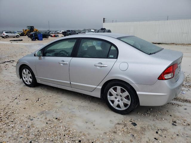 2HGFA16519H348304 - 2009 HONDA CIVIC LX SILVER photo 2