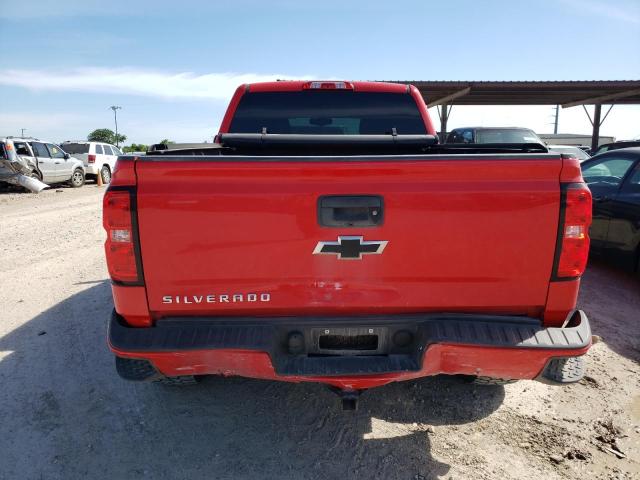 1GCVKPEC0HZ403365 - 2017 CHEVROLET SILVERADO K1500 CUSTOM RED photo 6