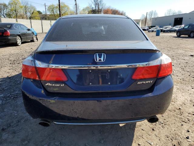 1HGCR2F59DA250193 - 2013 HONDA ACCORD SPORT 蓝色 照片 6