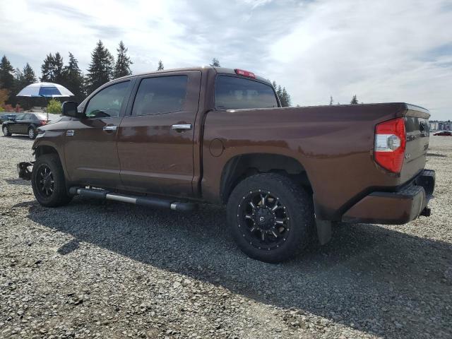 5TFAY5F17EX334535 - 2014 TOYOTA TUNDRA CREWMAX PLATINUM 棕色 照片 2