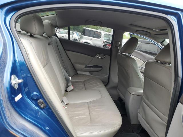 19XFB2F92CE328683 - 2012 HONDA CIVIC EXL ლურჯი ფოტო 10