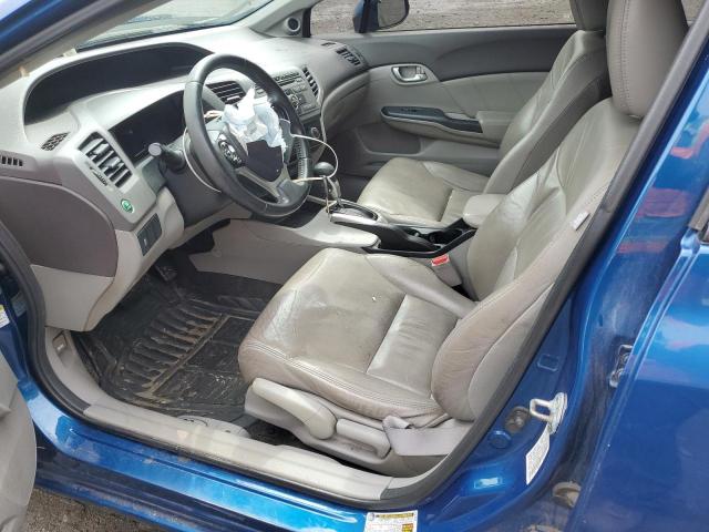 19XFB2F92CE328683 - 2012 HONDA CIVIC EXL ლურჯი ფოტო 7