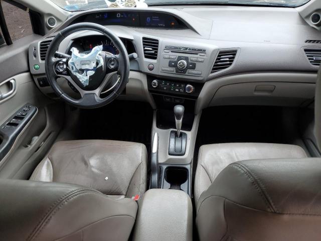 19XFB2F92CE328683 - 2012 HONDA CIVIC EXL ლურჯი ფოტო 8