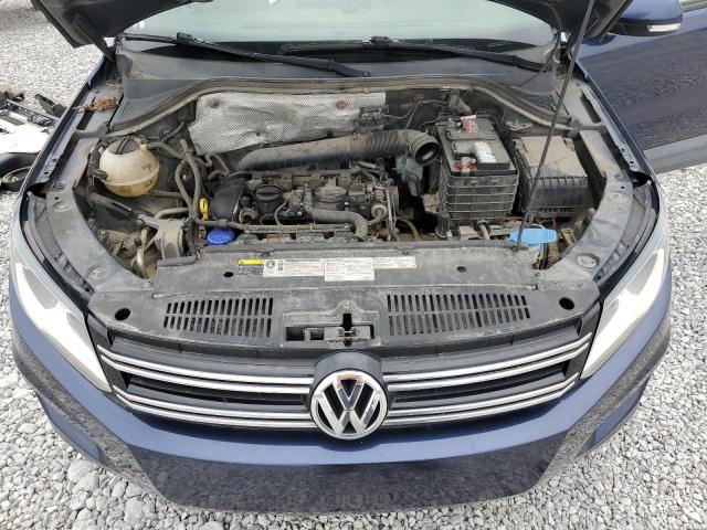 WVGAV7AX2FW521877 - 2015 VOLKSWAGEN TIGUAN S BLUE photo 12