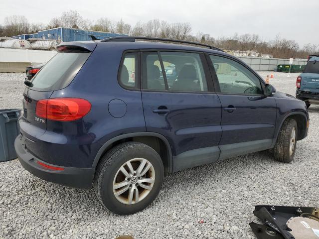 WVGAV7AX2FW521877 - 2015 VOLKSWAGEN TIGUAN S BLUE photo 3
