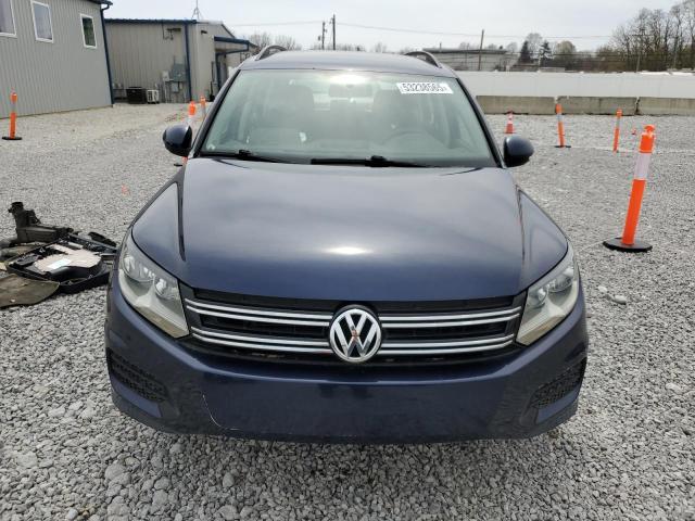 WVGAV7AX2FW521877 - 2015 VOLKSWAGEN TIGUAN S BLUE photo 5