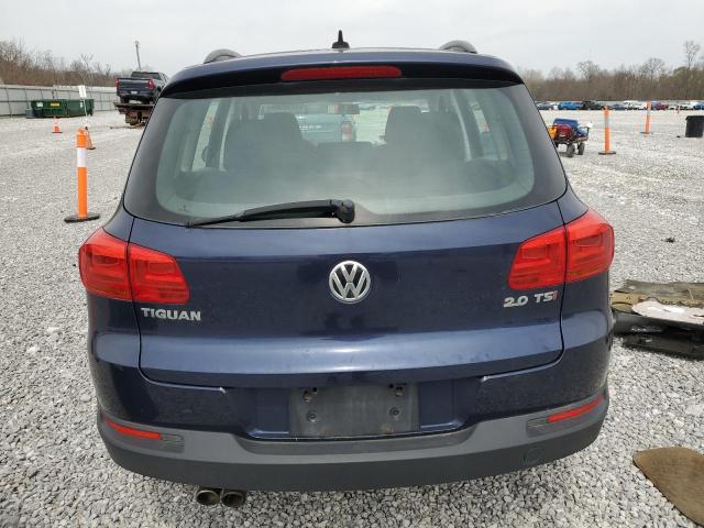WVGAV7AX2FW521877 - 2015 VOLKSWAGEN TIGUAN S BLUE photo 6