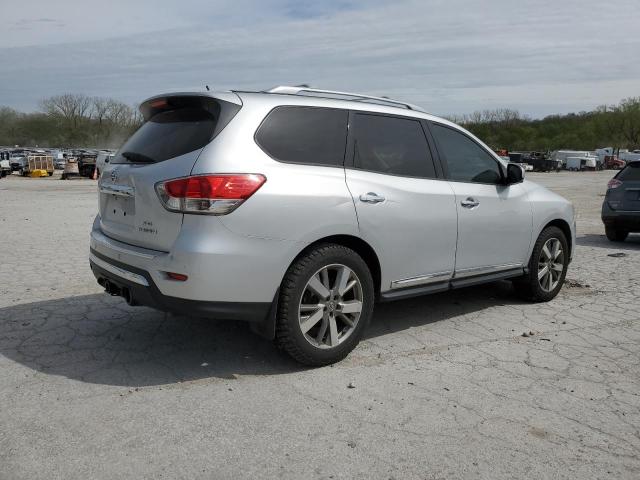5N1AR2MM8EC610989 - 2014 NISSAN PATHFINDER S SILVER photo 3