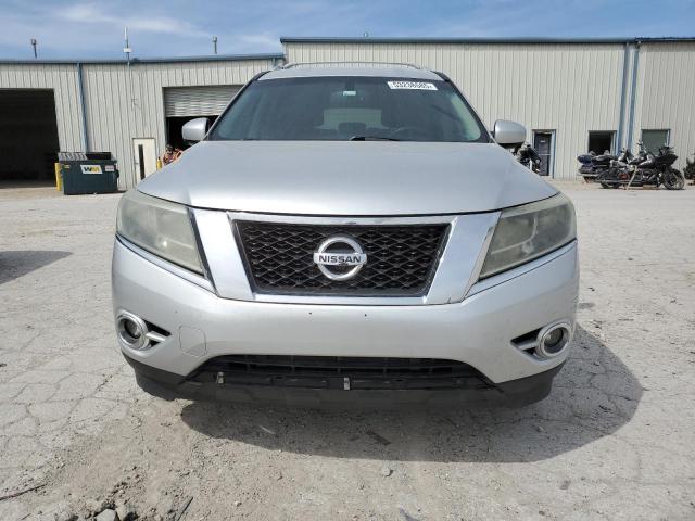 5N1AR2MM8EC610989 - 2014 NISSAN PATHFINDER S SILVER photo 5