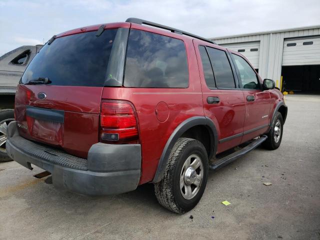 1FMZU62K44UA30741 - 2004 FORD EXPLORER XLS RED photo 3