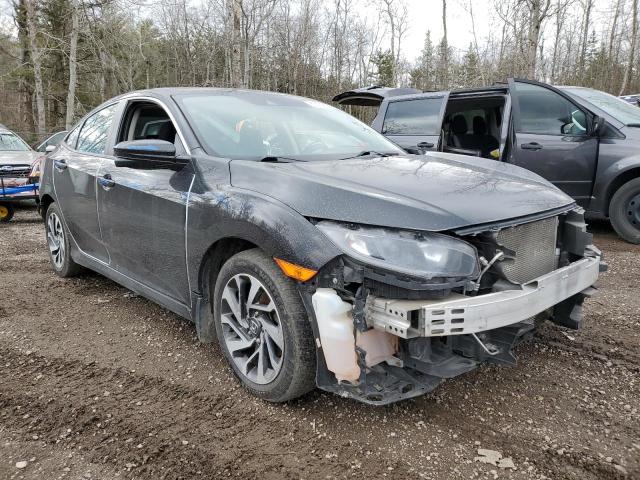 2HGFC2F70KH042167 - 2019 HONDA CIVIC EX Սև լուսանկար 4