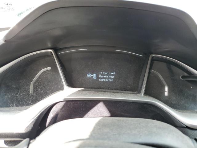 2HGFC2F70KH042167 - 2019 HONDA CIVIC EX Սև լուսանկար 9