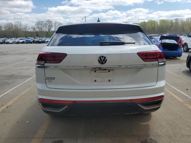 1V2DC2CA1NC200298 - 2022 VOLKSWAGEN ATLAS CROS SE WHITE photo 6