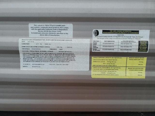 5SFPB3822ME461559 - 2021 HEARTLAND PROWLER Çift renkli fotoğraf 10