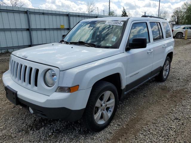 1C4NJRAB3FD190479 - 2015 JEEP PATRIOT WHITE photo 1