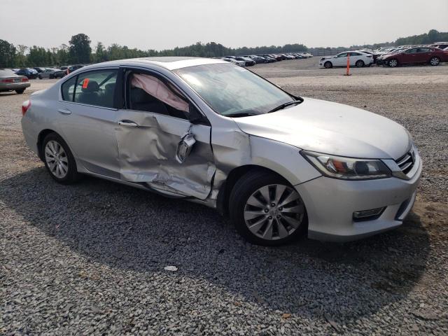 1HGCR3F85DA009246 - 2013 HONDA ACCORD EXL SILVER photo 4