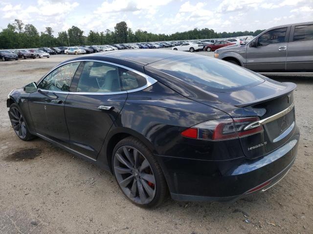 5YJSA1E40GF128905 - 2016 TESLA MODEL S შავი ფოტო 3
