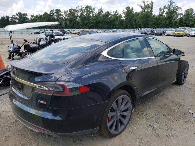 5YJSA1E40GF128905 - 2016 TESLA MODEL S შავი ფოტო 4