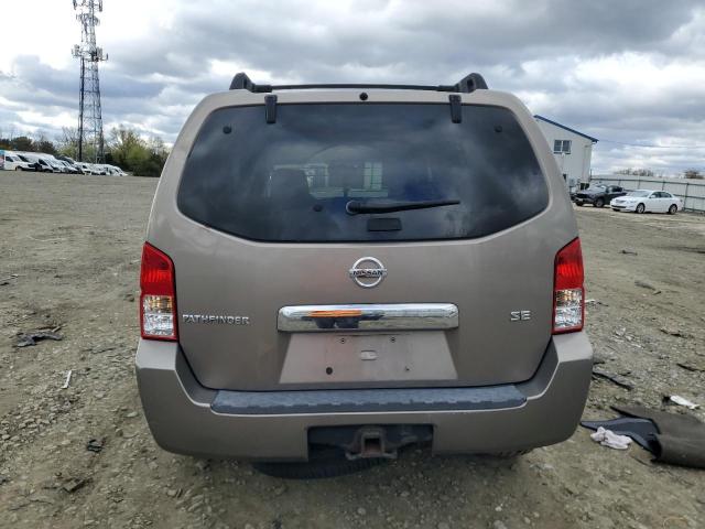 5N1AR18W96C664437 - 2006 NISSAN PATHFINDER LE GOLD photo 6