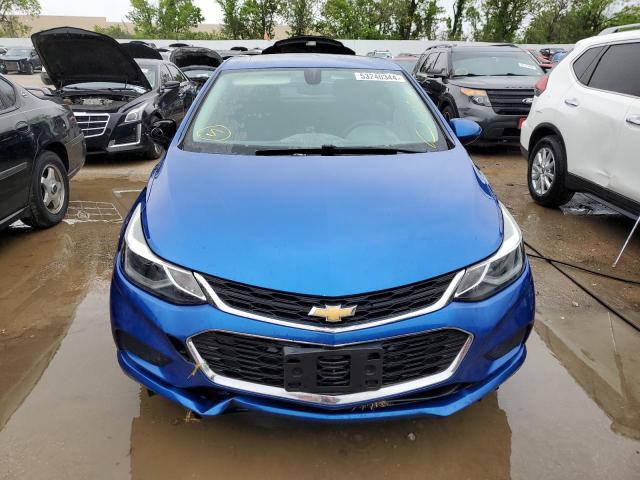 3G1BE5SM6HS556950 - 2017 CHEVROLET CRUZE LT BLUE photo 5