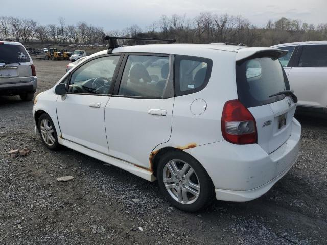 JHMGD38617S016721 - 2007 HONDA FIT S 白色 照片 2