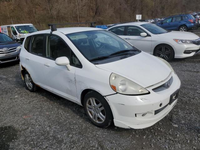 JHMGD38617S016721 - 2007 HONDA FIT S 白色 照片 4