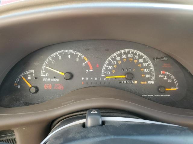 1G2WR5215YF247935 - 2000 PONTIAC GRAND PRIX GTP RED photo 9