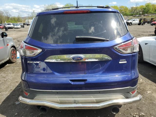 1FMCU9H91DUB05407 - 2013 FORD ESCAPE SEL BLUE photo 6