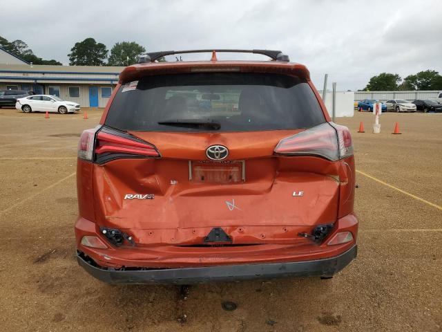 JTMZFREV4GJ073276 - 2016 TOYOTA RAV4 LE ORANGE photo 6