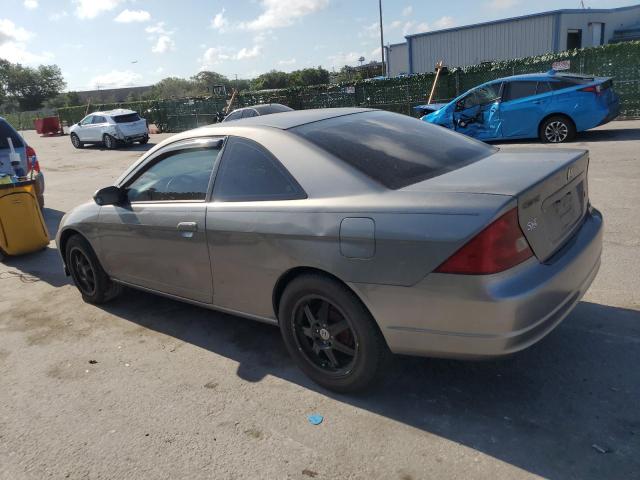 1HGEM22934L005989 - 2004 HONDA CIVIC EX GRAY photo 2