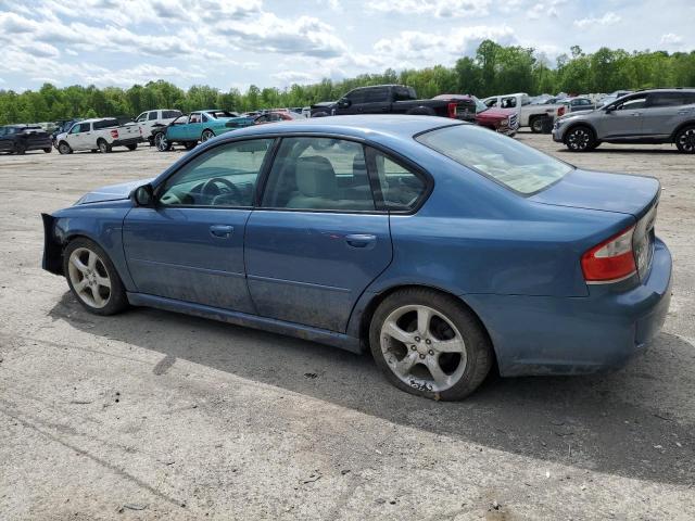 4S3BL616097227151 - 2009 SUBARU LEGACY 2.5I BLUE photo 2