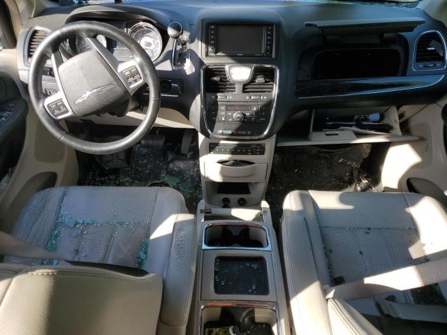 2C4RC1CG2CR416252 - 2012 CHRYSLER TOWN & COU TOURING L BLUE photo 8