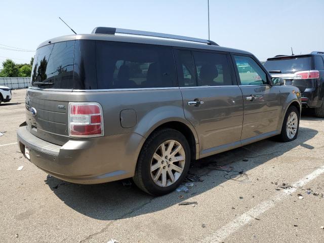 2FMGK5CC3CBD10718 - 2012 FORD FLEX SEL BEIGE photo 3