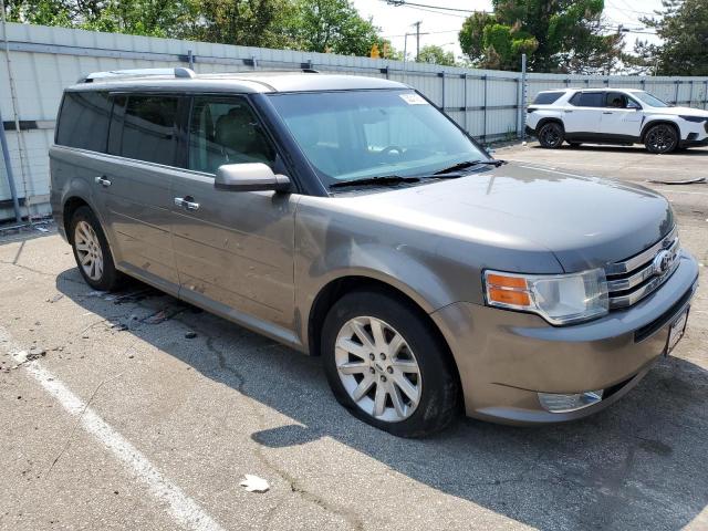 2FMGK5CC3CBD10718 - 2012 FORD FLEX SEL BEIGE photo 4