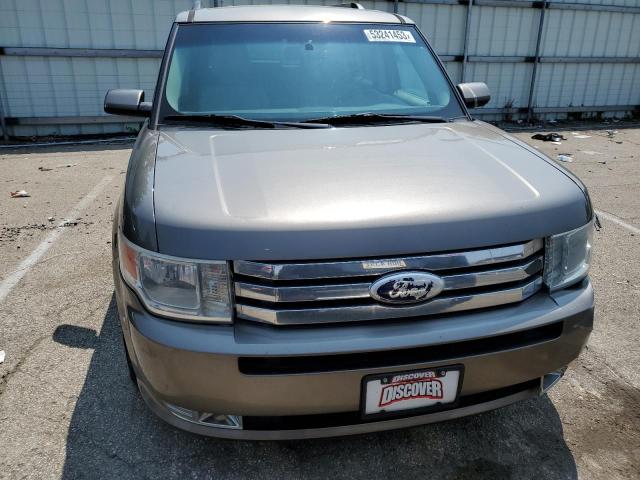 2FMGK5CC3CBD10718 - 2012 FORD FLEX SEL BEIGE photo 5