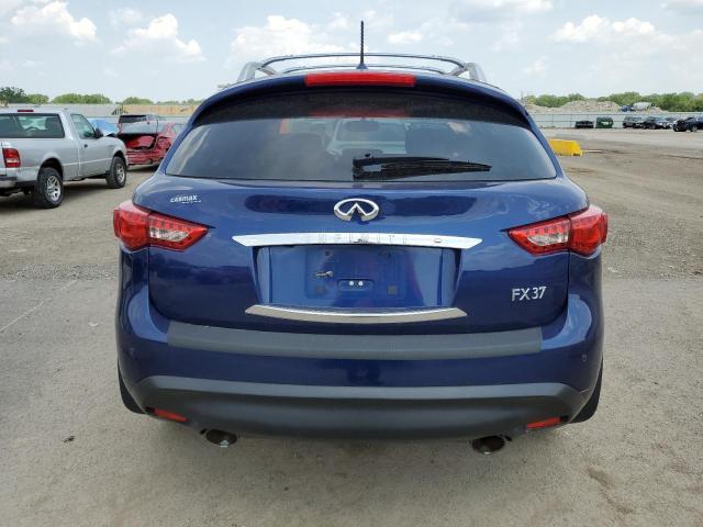 JN8CS1MW1DM171502 - 2013 INFINITI FX37 BLUE photo 6